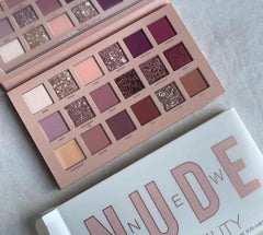 ✨ Huda Beauty Nude Eyeshadow Palette – 18 Stunning Shades of Glam ✨