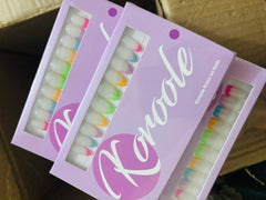 Lucky Charm French Tips 🌈