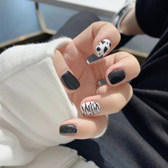 ÉDGEU | Gel Nail Sticker Zebra Neon Glow