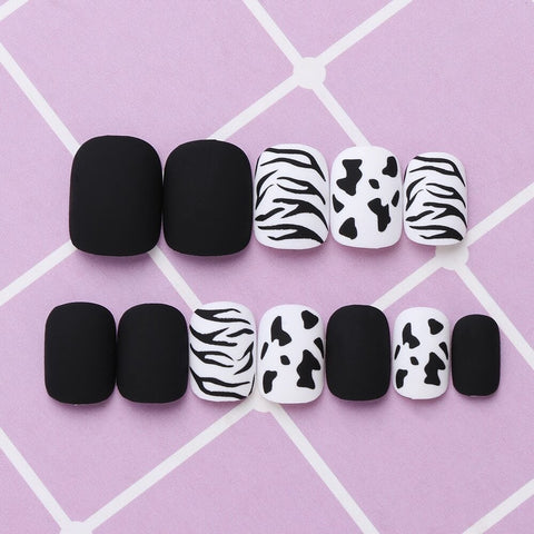 ÉDGEU | Gel Nail Sticker Zebra Neon Glow