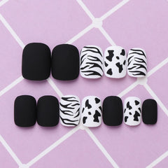 ÉDGEU | Gel Nail Sticker Zebra Neon Glow