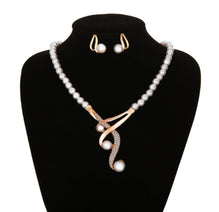 Premium Gold Plated Pearl Artificial Set