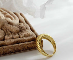 Snail Layers Ring Adjustable