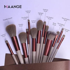13 Pcs Makeup Brushes Set
