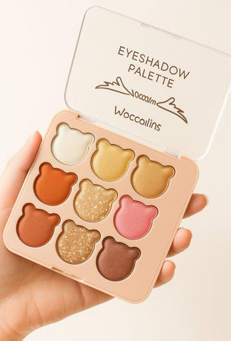 10 Shades Matte And Glitter Eyeshadow Palette