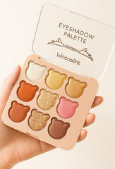 10 Shades Matte And Glitter Eyeshadow Palette