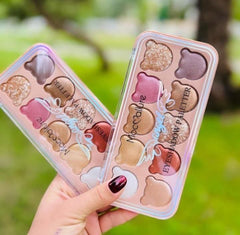 10 Shades Matte And Glitter Eyeshadow Palette