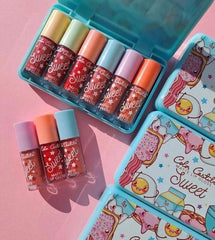 Glossy Finish Lip Gloss - Pack of 6 for Luscious Lips